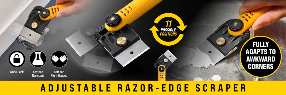 Adjustable Razor Edge Scraper